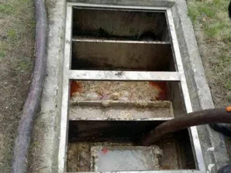 相山隔油池清理