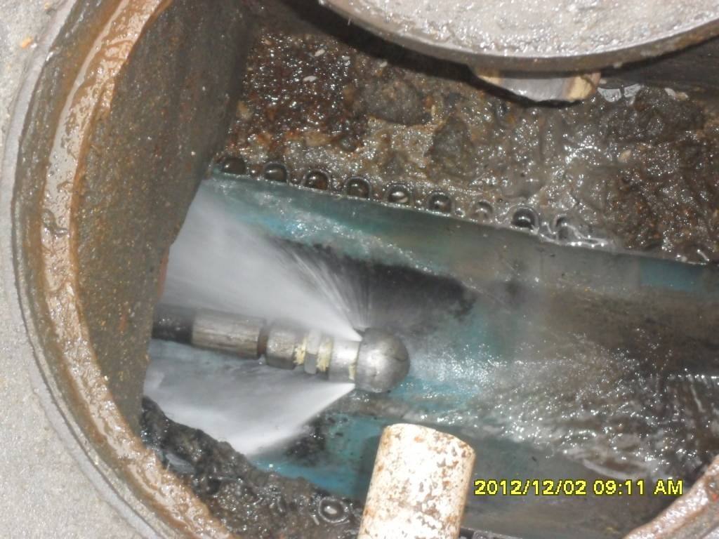 相山污水管道高压清洗