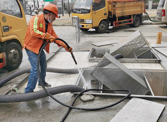 相山隔油池清理