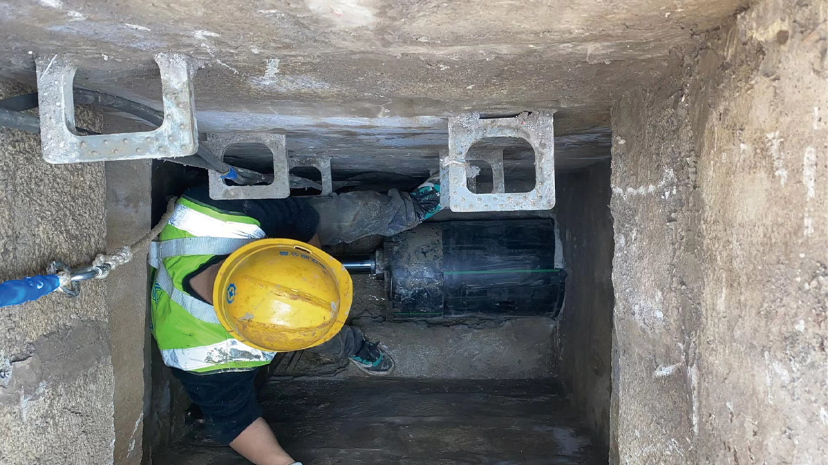 相山HDPE短管内衬法